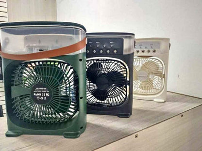 MINI VENTILADOR HUMIDIFICADOR 5-EN-1⚡